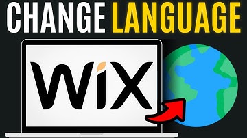 How to CHANGE SITE LANGUAGE on WIX
