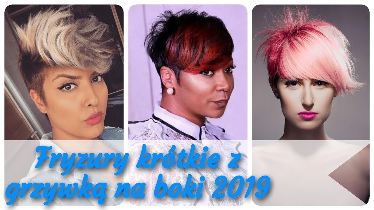 Top 20 Najlepszy Fryzury Krótkie Z Grzywką Na Boki 2019 Youtube