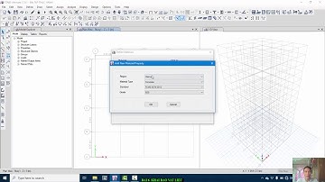 ETABS 17: BÀI 5. Khai báo vật liệu bê tông cốt thép - DEFINE MATERIAL