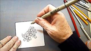 Luv A Tangle Pattern Lesson #134