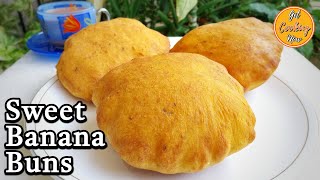 Tasty Sweet Banana Buns Recipe | Goan Sweet Buns | Mangalore Banana Buns Recipe | Goan Tea Snack