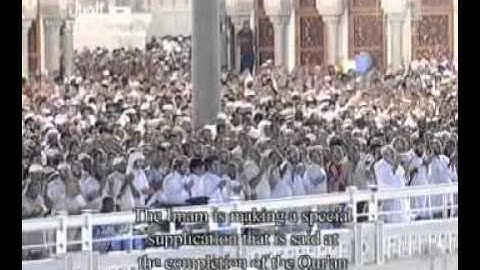 ختمة القرآن الكريم 1432 هـ بصوت السديس " الجزء الثاني "