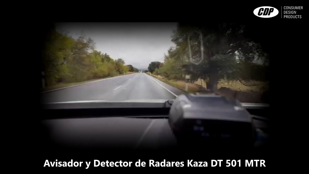Detector y Avisador de Radares Kaza DT-501 Live Europa – Mercatron
