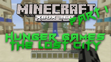 Minecraft (XBOX 360) "The Lost City" Hunger Games Gameplay Part 1 (The Beginning of the end)