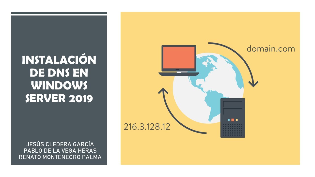 Instalación y Configuración de DNS en Windows Server 2019 - YouTube