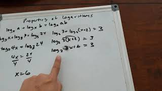 36a. Properties of Logarithms Addition