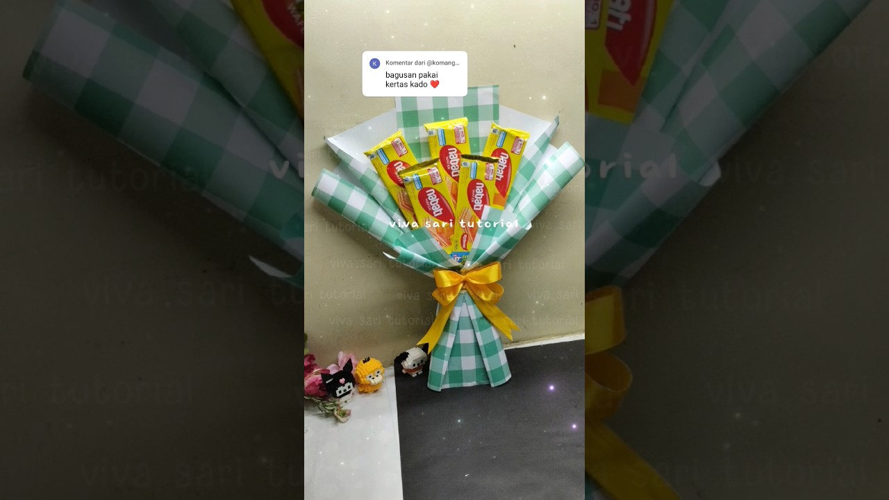 low budget snack bouquet with Rp. 5,000 snack capital #snackbouquet #sudanessgiftideas #howtomake...