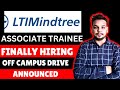 Finally LtiMindtree Hiring Announced | Deloitte Hiring | OFF Campus Drive For Freshers | Jobs