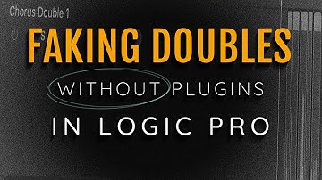No Doubles No Problem! How To Fake Doubles Without Plug Ins For Blind Logic Pro Users With VoiceOver