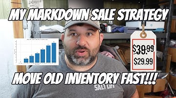 How I Sell Old eBay Inventory Fast (My Markdown Strategy)