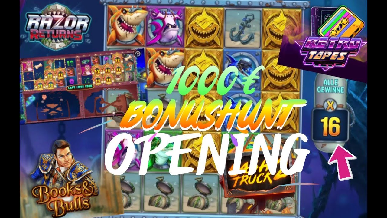 Games Like Razor Returns BONUSHUNT OPENING 18 Spiele 🔥 (Retro Tapes, Razor Returns, Book of Tut ...