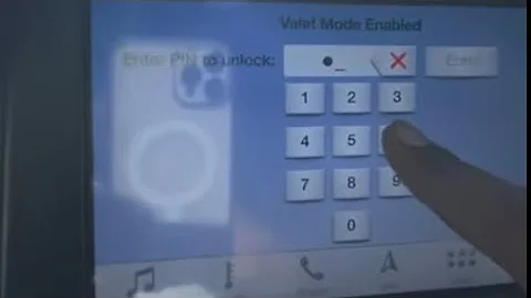 How to get out of Valet Mode if PIN is forgotten Ford Expedition Platinum MAX !!! (3681)