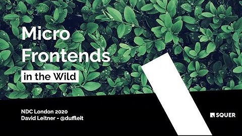 Micro Frontends – a strive for fully verticalized systems - David Leitner