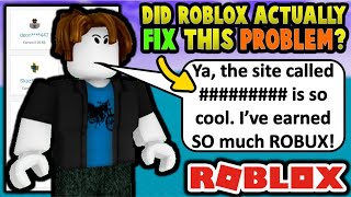 Bloxy News on X: ⚠️ There are currently some free Robux scam games being  botted to the top of the Top Rated sort on the #Roblox Games page. Please,  don't join the