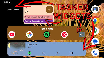 Tasker - Widgets v2 - Totally Customizable Widgets on Your Home Screen!