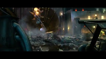 Fragorega. #Transformers. Megatron (4K Tunnel Escape). Time Reversal #Tenet. Original. (wide)