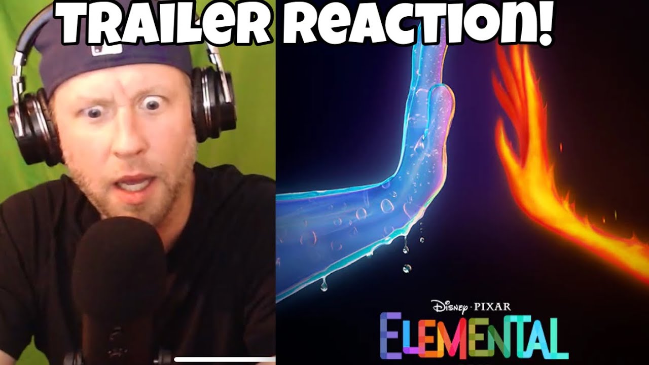 PIXAR’s ELEMENTAL | TRAILER REACTION! Opposites REACT 2023 - YouTube