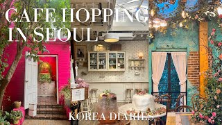 cafe hopping in seoul  | visiting the top trendy cafes of 2023