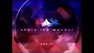 Pax TV Network ID 2001 Share The Wonder