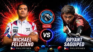 FULL MATCH | FELICIANO 'X44' VS BRYANT SAGUIPED | BILLIARDS POOL
