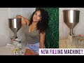Unboxing Cosmetic Filling Machine For Hair Products, Lip Gloss, Skincare + Vendor