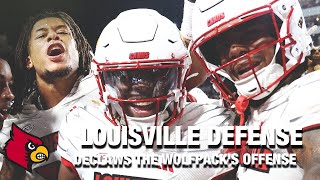 Louisville Defense Declaws The Wolfpack's Offense