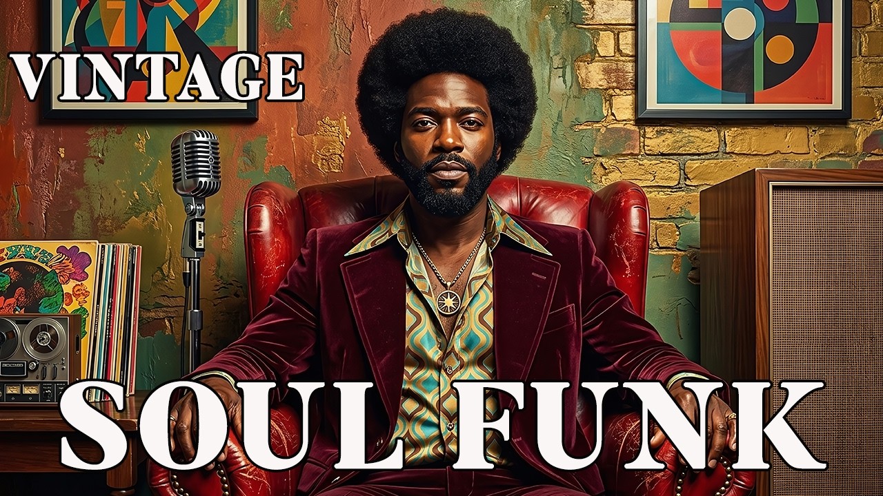 Vintage Soul Funk Mix 🔥 Rare Groove Nights & Deep 70s Flow 24/7