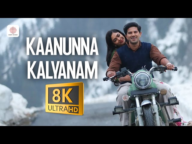Kaanunna Kalyanam 8K/4K Video Song | Sita Ramam (Telugu) | Dulquer | Mrunal | Vishal Chandrashekhar