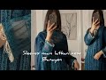 💕model inspaired sleeves Latakan design idea/Daman, sleeves par latkan design with pearl and beads