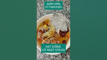 Hạt giống cây cỏ ngọt Stevia 1