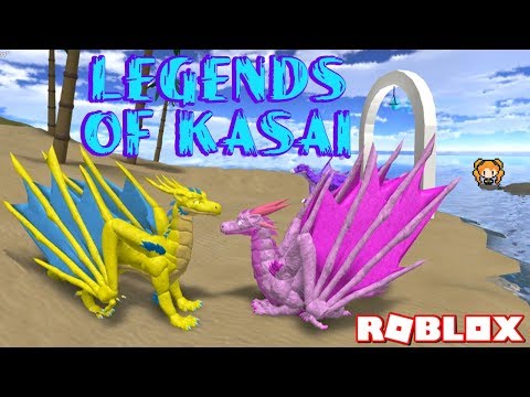 O DRAGÃO CHINÊS DE FOGO! O Melhor Jogo de Dragão do Roblox?! - Legends of  Kasai 🐉 