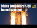 China Long March-5B Y3 launch Wentian lab module&#39;s  to China Space Station