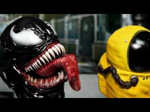 Making Real Among us Venom Impostor Sculpture Timelapse