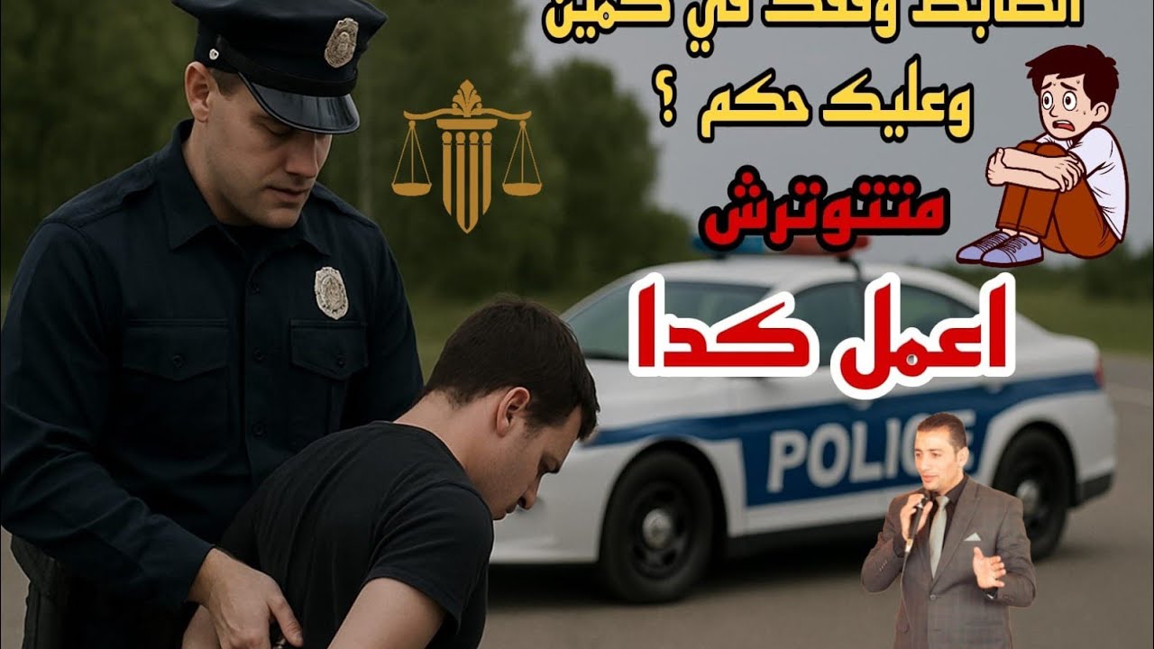 ازاي اتصرف لو عرفت أن عليا حكم أو اتمسكت في كمين شرطه