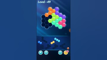 Block Hexa Puzzle Proficient Level 49 Walkthrough