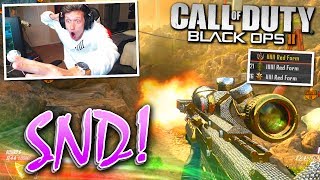 FIRST TIME EVER SnD TRICKSHOTTING ON BLACK OPS 2! w/ Fans (TRICKSHOT)
