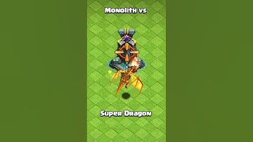 New Lvl Monolith vs Every Super Troops | CRAZY GAMING