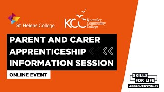 Apprenticeship Information Session for Parents and Carers 2024