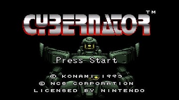 Cybernator (North American version) Intro and Demo