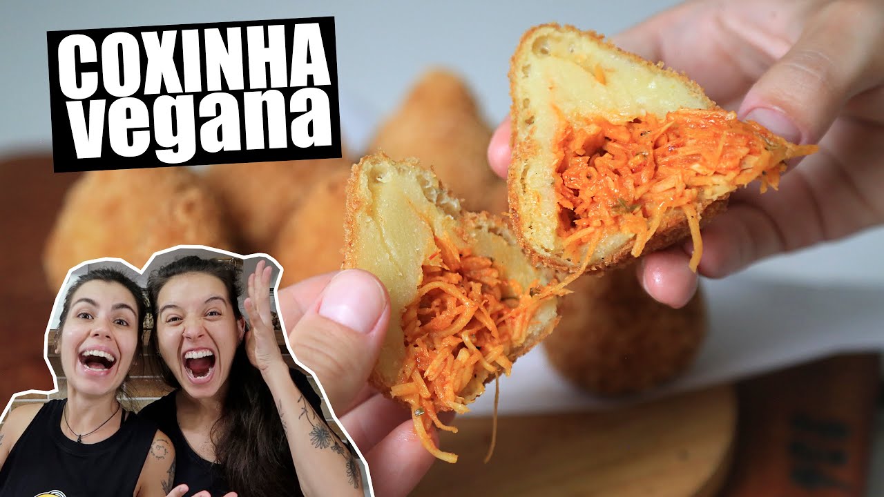 COXINHA VEGANA | CROCANTE POR FORA E CREMOSA POR DENTRO  | TNM Vegg