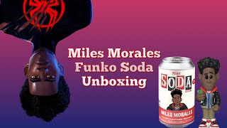 Miles Morales Funko Soda Opening