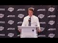 MEDIA: Kevin Fiala, Adrian Kempe, and Jim Hiller | Media Availability 