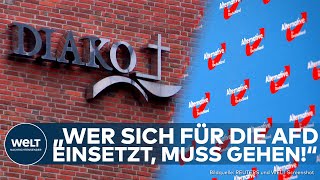 DEUTSCHLAND: &quot;AfD-Wähler können nicht mehr zur Kirche zählen!&quot; Diakoniepräsident greift hart durch!