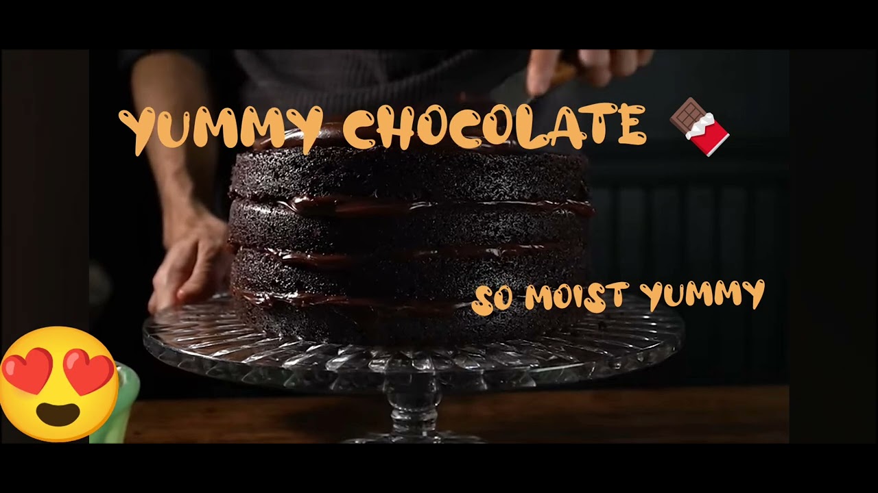 Moist Chocolate Cake (buono da leccare)