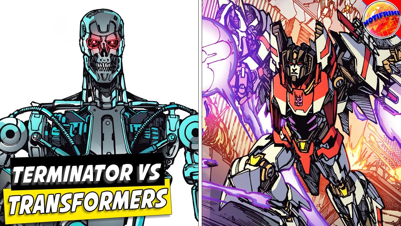Transformers Terminator Crossover Comic