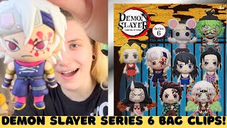 OPENING DEMON SLAYER SERIES 6 BAG CLIPS!