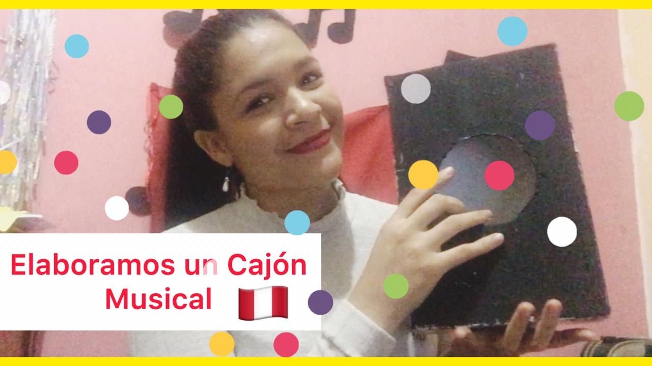 CAJÓN PERUANO 📦elaborado con material reciclado♻️ fácil de hacer para