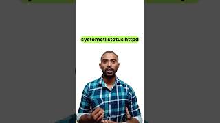 Systemctl Command Usage On Apache Service |  Linux Commands for Beginners | #shorts #apache