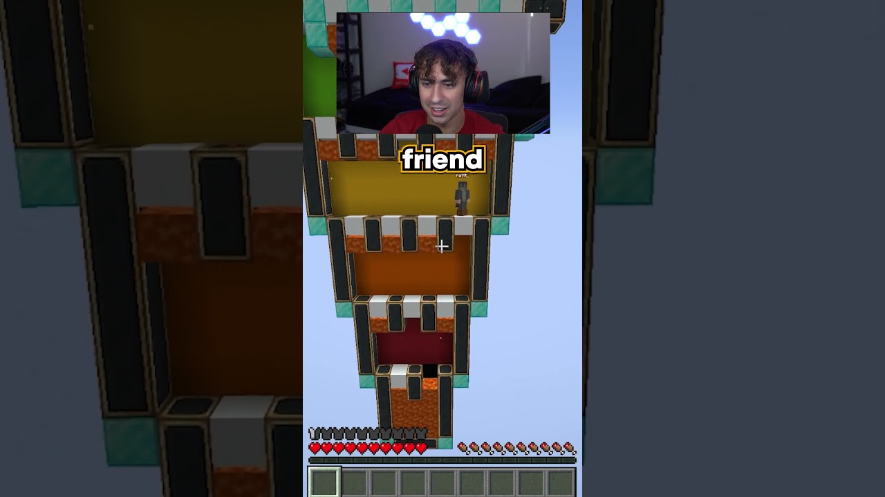 Real Miencraft Trust Game VS CHEATER 😂 #minecraft #minecraftshorts #memes #gaming #ytshorts