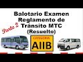 Balotario Examen MTC Categoria "AIIB" PARTE 2 (BALOTARIO COMPLETO RESUELTO) 2021